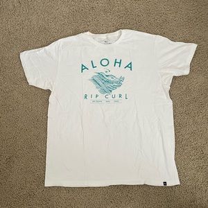 Men rip curl aloha shirt Size XL